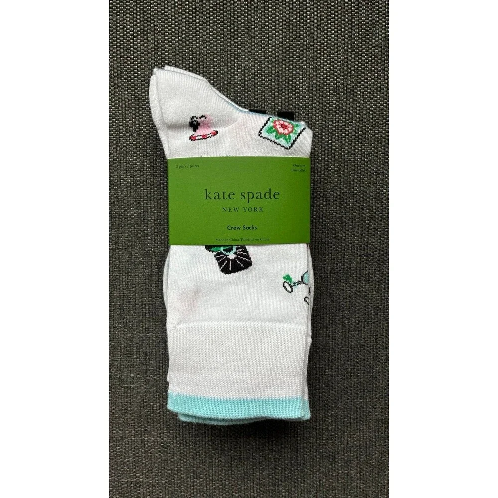 Kate Spade 3 socks